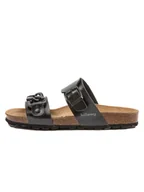 Klapki i japonki damskie - billowy Klapki w kolorze czarnym - miniaturka - grafika 1