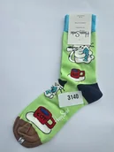 Skarpetki damskie - Kolorowe skarpety Happy Socks unisex rozmiar 41-46 (3140) - miniaturka - grafika 1