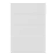 Fronty meblowe - Front kuchenny do szafki z 4 szufladami GoodHome Stevia 50 cm biały mat - miniaturka - grafika 1