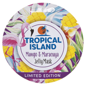 Maseczki do twarzy - Marion Tropical Island żelowa maska Mango&Marakuja - miniaturka - grafika 1
