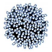 Bombki - Lampki choinkowe świąteczne 200 led programator wewnątrz zimne białe - miniaturka - grafika 1