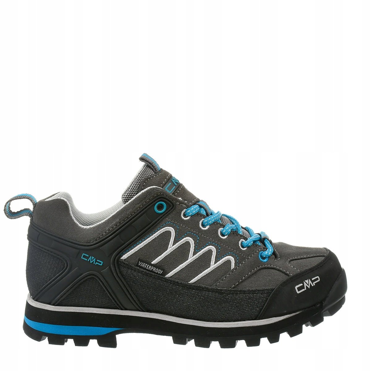 CMP Damskie buty trekkingowe Moon Low Trekking Wp Walking, graffite-hawajskie, 36 EU