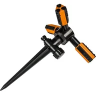 Węże ogrodowe i zraszacze - Zraszacz 3-ramienny, z plastikowym kolcem TRIO BLACK LINE - miniaturka - grafika 1