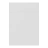 Fronty meblowe - Front kuchenny do szafki z szufladami GoodHome Stevia 50 cm biały mat - miniaturka - grafika 1