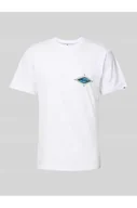 Koszulki męskie - T-shirt z nadrukiem z logo - Quiksilver - miniaturka - grafika 1
