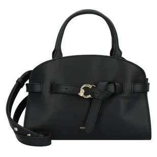 Coccinelle Sabine Torba Skórzany 29 cm czarny - Torebki damskie - miniaturka - grafika 1