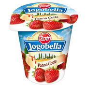 Desery mleczne - Jogobella - Jogurt truskawkowy o smaku panna cotta - miniaturka - grafika 1