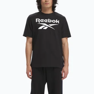 Koszulka męska Reebok Reebok Identity Big Logo Tee black - Koszulki męskie - miniaturka - grafika 1