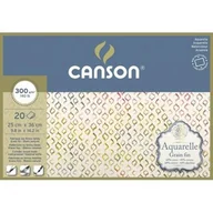 Podobrazia, bloki, papiery - Blok Do Akwareli 25X36 300G 20K Canson Cold Pressed Aquarelle - miniaturka - grafika 1