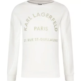 Bluzy dla dziewczynek - Karl Lagerfeld Kids Bluza | Regular Fit - grafika 1