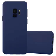 Etui i futerały do telefonów - Pokrowiec Do Samsung Galaxy S9 Etui w CANDY CIEMNY NIEBIESKI TPU Silikon Obudowa Case Cover Ochronny Plecki Cadorabo - miniaturka - grafika 1
