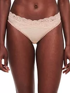Majtki damskie - Passionata Brooklyn Tanga majtki damskie stringi, wydma, 40 - miniaturka - grafika 1