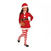 Stroje karnawałowe - GoDan strój dla dzieci Zadziorna Mikołajka, rozmiar 7-9 lat - miniaturka - grafika 1
