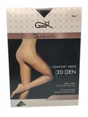 Rajstopy - Gatta Rajstopy o działaniu kompresyjnym Moments Comfort Press 20DEN 3M Nero - miniaturka - grafika 1