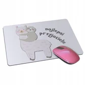 Podkładki pod mysz - Podkładka pod mysz myszkę dla przyjaciela LAMA - miniaturka - grafika 1