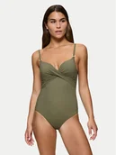 Stroje kąpielowe - Triumph Strój kąpielowy Summer Twist 10222265 Zielony - miniaturka - grafika 1