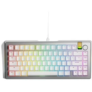 Glorious GMMK 3 PRO HE 65% Silver - US GLO-KB-GMMK3-PRO-65-PB-HE-W-SIL-US - Klawiatury - miniaturka - grafika 1