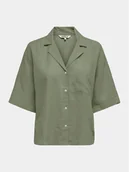 Koszule damskie - ONLY Koszula Tokyo 15314215 Khaki Regular Fit - miniaturka - grafika 1