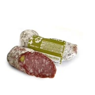Zdrowa żywność - SALAMI Z PISTACJĄ BEZGLUTENOWE BIO 160 g - PRIMAVERA - miniaturka - grafika 1