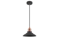 Lampy sufitowe - Lampa wisząca LORET M E27- czarny/miedziany - miniaturka - grafika 1