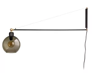 Nowodvorski Lampa wisząca CRANE styl designerski czarny szkło stal lakierowana 9374 - Lampy sufitowe - miniaturka - grafika 3