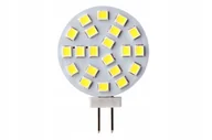 Żarówki LED - Żarówka Led G4 12V Ac/Dc 4W 400Lm Talerzyk Ciepła - miniaturka - grafika 1