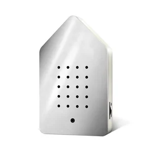 Relaxound - Domek z odgłosami ptaków Birdybox - Stainless Steel - Klatki i wyposażenie dla ptaków - miniaturka - grafika 1