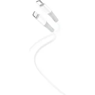Kable USB - XO Kabel NB-Q226A USB-C - Lightning 1m 27W biały - miniaturka - grafika 1