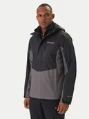 Odzież trekkingowa męska - Columbia Kurtka przeciwdeszczowa Pouring Adventure™ III 2117171 Czarny Regular Fit - miniaturka - grafika 1