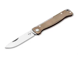 Boker Nóż składany Plus Atlas Brass (01BO853) T 01BO853 - Noże - miniaturka - grafika 1