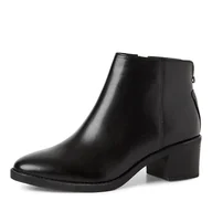 Kozaki damskie - Marco Tozzi Damskie 2-25358-45 modne kozaki, czarne, 41 EU, czarny, 41 EU - miniaturka - grafika 1