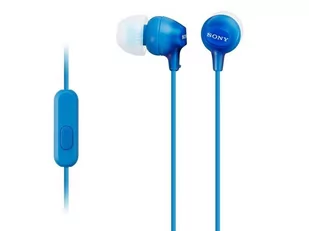 Sony MDR-EX15APL niebieskie - Słuchawki - miniaturka - grafika 1