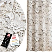 Zasłony - ZASŁONA GOTOWA NA ŻABKI ZASŁONY NA TAŚMIE 140x250 SKRÓCENIE W CENIE! SOOVI - miniaturka - grafika 1