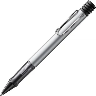 LAMY AL-star lekki długopis 225 z aluminium w kolorze biało-srebrnym z ergonomicznym uchwytem i metalowym klipsem, w zestawie wkład o dużej pojemności Lamy M 16 M - Długopisy - miniaturka - grafika 1