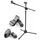 Inne akcesoria audio-wideo - Massa Statyw mikrofonowy MASSA + uchwyty - miniaturka - grafika 1