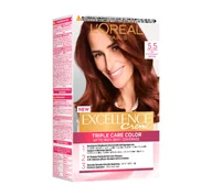 Farby do włosów i szampony koloryzujące - L'Oréal Paris Excellence Creme 5.5 Light Mahogany Brown - miniaturka - grafika 1