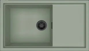 Zlew ELLECI SINTESI 410 K82 + czarny odpływ - Zlewozmywaki - miniaturka - grafika 1