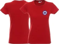 Odzież robocza - Promostars LPP - Koszulka damska PRM PAŃSTWOWE RATOWNICTWO MEDYCZNE czerwona - miniaturka - grafika 1