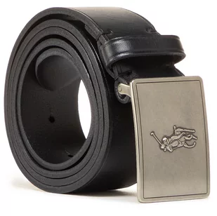 Ralph Lauren Pasek Męski POLO 36mm Pp Plaque Belt 405691693001 Black - Paski - miniaturka - grafika 1