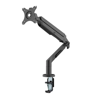 Regulowany uchwyt na monitor, 3-12KG, mocowanie na zacisk, 17"-36", 75x75/100x100, czarny - Uchwyty do monitorów - miniaturka - grafika 1