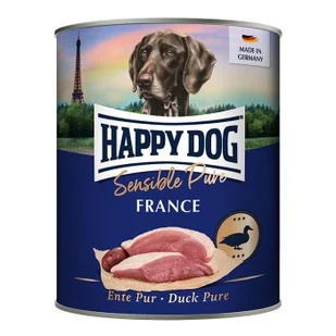 HAPPY DOG Sensible Pure Mokra Karma Pies Dorosły 6x800 g Kaczka - Mokra karma dla psów - miniaturka - grafika 1