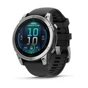 Smartwatch - Garmin Fenix E 47mm GPS Czarny - miniaturka - grafika 1