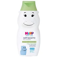 Kosmetyki kąpielowe dla dzieci - HiPP Baby Care - Happy Shaped Wanna w kształcie hipopotama, żel pod prysznic dla dzieci, do skóry wrażliwej, neutralne pH, z naturalnym ekstraktem z migdałów, 1 butelka 300 ml - miniaturka - grafika 1