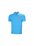 Koszulki męskie - Koszulka HELLY HANSEN HP RACE POLO 2.0 niebieski 2XL - miniaturka - grafika 1
