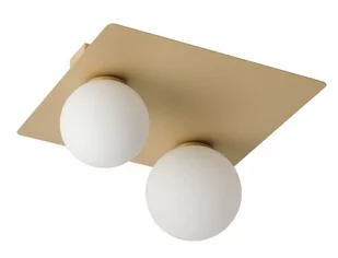 Sigma Nowoczesny plafon do biura i domu ARGON G9 12W szer. 33cm złoty 33277 - Lampy sufitowe - miniaturka - grafika 1