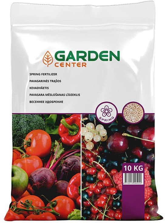 GARDEN CENTER FERTILIZER SPRING 10KG