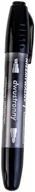 Przybory szkolne - marker 12szt. niezmywalny dwustronny CZARNY | 5780 - miniaturka - grafika 1