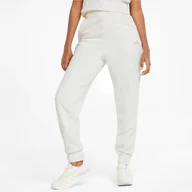 Spodnie sportowe damskie - Spodnie damskie Puma ESS+ Embroidery High-Waist Pants FL - miniaturka - grafika 1