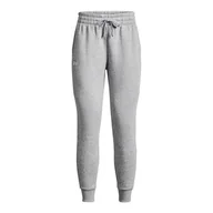 Spodnie damskie - Damskie Spodnie UNDER ARMOUR UA RIVAL FLEECE JOGGER 1379438-012 – Szary - miniaturka - grafika 1