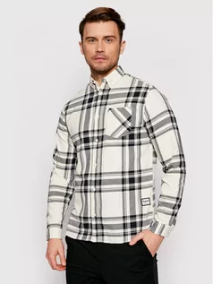 Koszule męskie - Jack&Jones Koszula Layton 12183605 Beżowy Comfort Fit - grafika 1